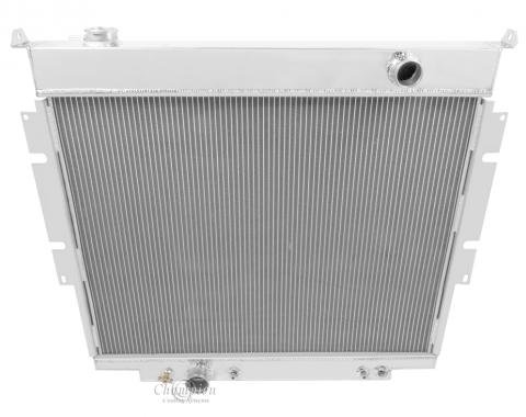 Champion Cooling 4 Row All Aluminum Radiator Made With Aircraft Grade Aluminum MC1165