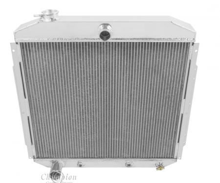 Champion Cooling 3 Row All Aluminum Radiator Made With Aircraft Grade Aluminum CC5356