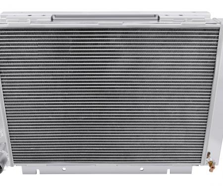 Champion Cooling 1960-1963 Ford Galaxie 3 Row All Aluminum Radiator Made With Aircraft Grade Aluminum CC6063
