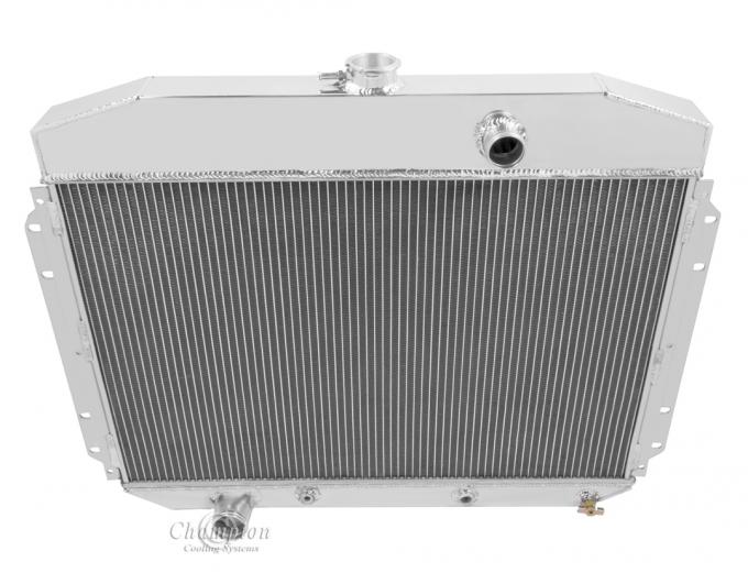 Champion Cooling 4 Row All Aluminum Radiator Made With Aircraft Grade Aluminum MC8164