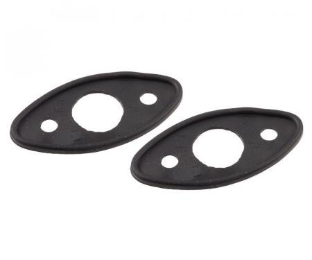 Dennis Carpenter Outside Door Handle Pads - 1937-47 Ford Truck, 1935-37 Ford Car 48-7022428