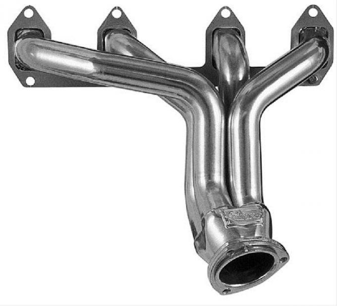 Ford F-100 Shorty Headers 332-427, Natural Finish, 1957-1976
