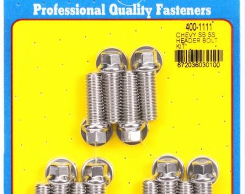 ARP Stainless Steel Header Bolts 400-1111