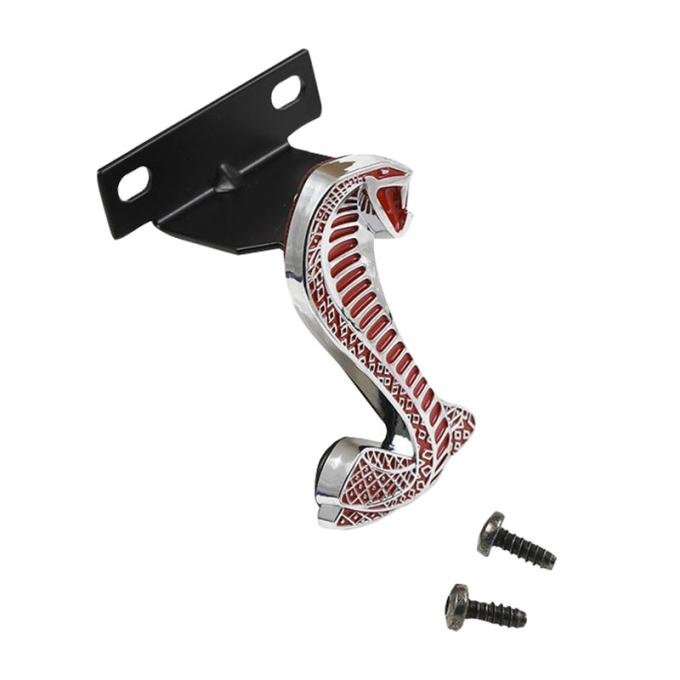 Daniel Carpenter 1994-04 Cobra Grille Emblem - Chrome with Red F4SS-8213-R