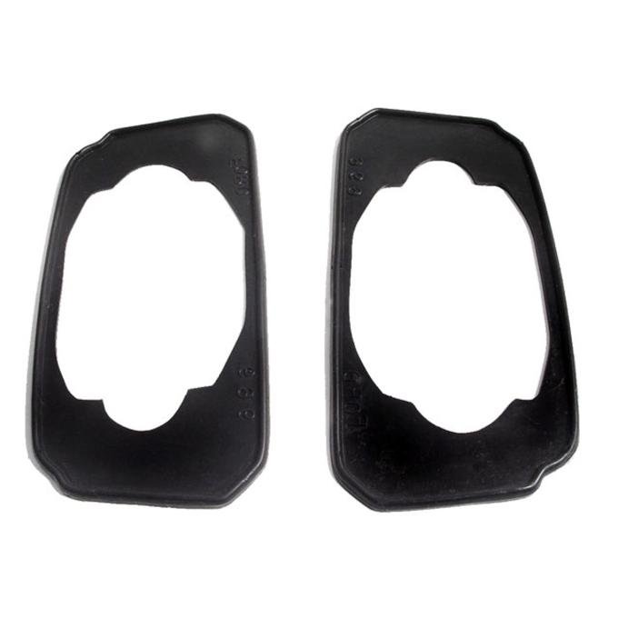 Metro Moulded Parts 1941 Ford Tail-Light Pads. 3-1/4" Wide X 6-3/4" Long. Pair. MP 696