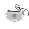 AMD Park Lamp Assembly, Clear Lens with Stainless Bezel, LH or RH, 56 F100 F250 F350 Ford Pickup Truck X137-4556