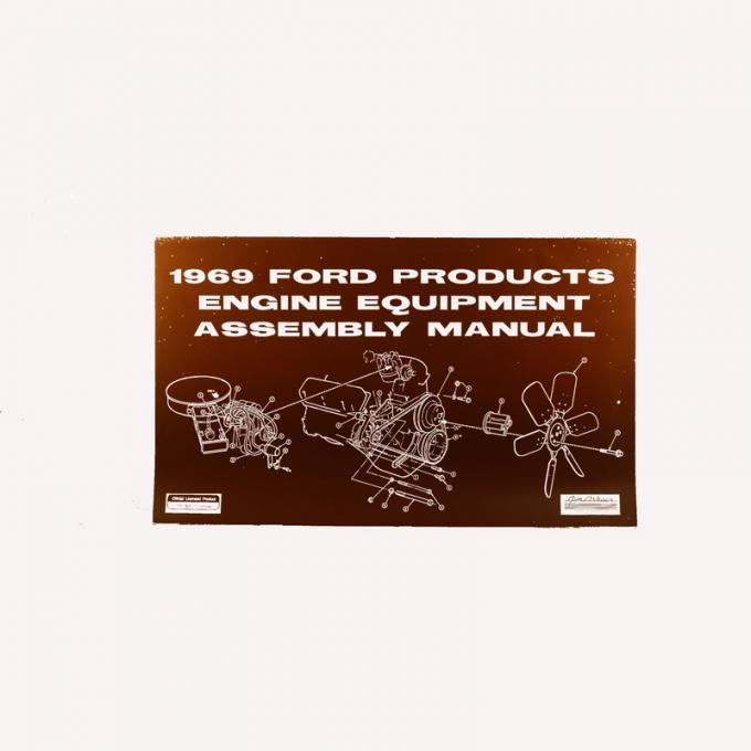 Dennis Carpenter Engine Equipment Assembly Manual - 1969 Ford Car   AM-159
