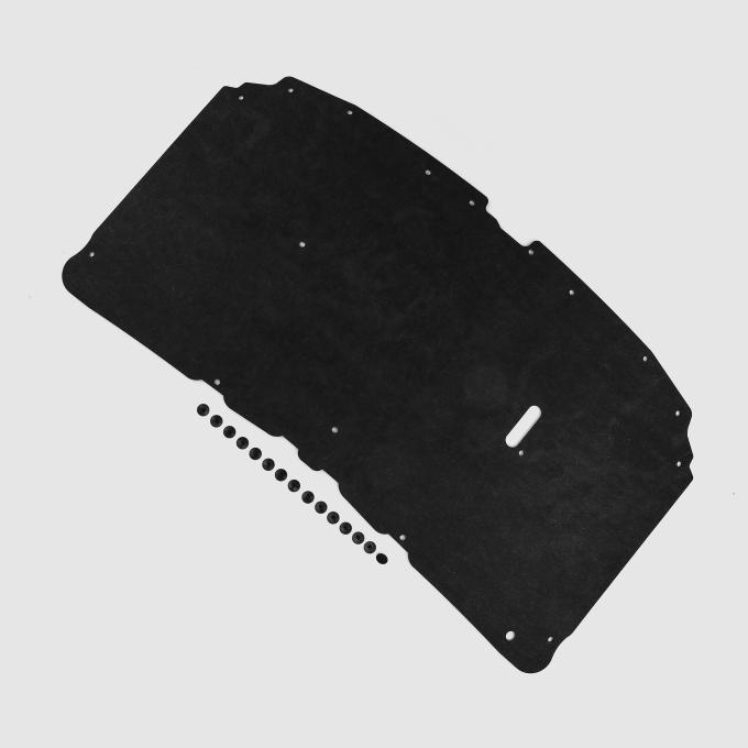 Detroit Muscle Technologies Ford F250 F350 Super Duty 1999-2007 Pickup Truck Excursion Hood Insulation Pad with ROUND OEM Style Clips FORD-F259907HP01