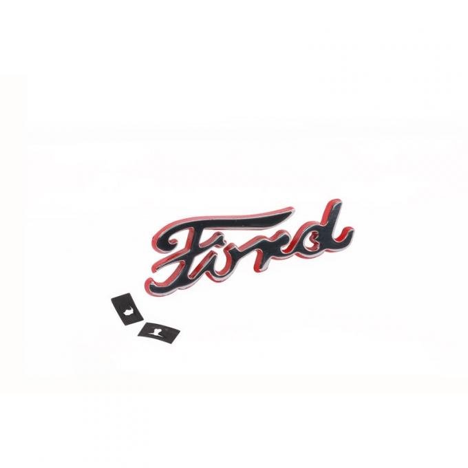 Dennis Carpenter Ford Script On Side of Hood - 1940 Ford Car 01A-16606-C