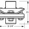 Borgeson Universal Steering Rag Joint Vibration Reducer 053440