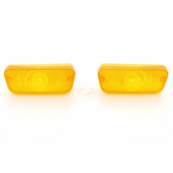 AMD Park Lamp Lens, Amber, Pair, 67-69 Ford Truck X135-4567-P