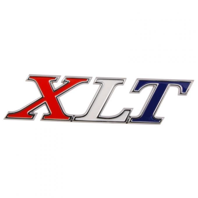 Dennis Carpenter Bed Side Panel Name Plate - XLT - 1970-72 Ford Truck D0TZ-9925622-B