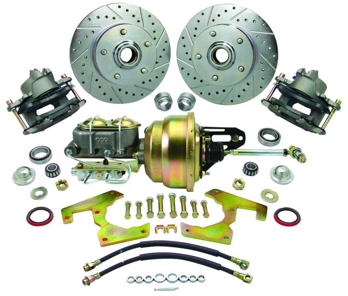 Spindle Booster Classic Performance Complete Disc Brake Kit w/ Frame Mounted Booster ...