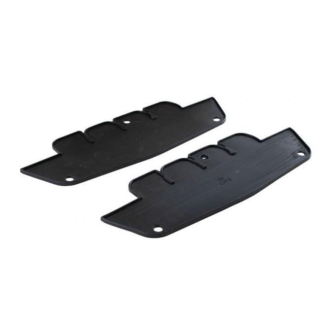 Dennis Carpenter Hood Side Emblem Beaded Pads - Pair - 1963-65 Ford Truck C3TZ-16720-BRP