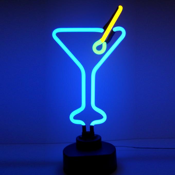 Neonetics Neon Sculptures, Martini Glass Neon Sculpture