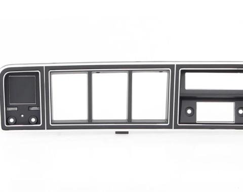 AMD Dash Bezel, Black, w/o AC, 73-79 Ford F100 F150 F250 F350 Truck, 78-79 Bronco 460-4573-B