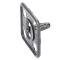 AMD Hood Insulation Retainers, 1.5 inch Square Plastic, 62-71 Ford Mercury Cars X315-8466-2S