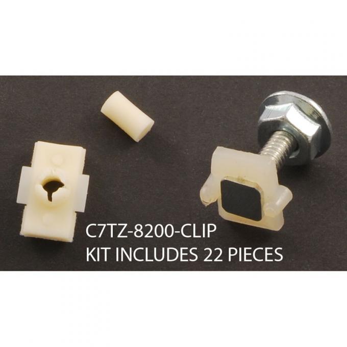 Dennis Carpenter Grille Molding Clip Kit - 1967-77 Ford Bronco    C7TZ-8200-CLIP