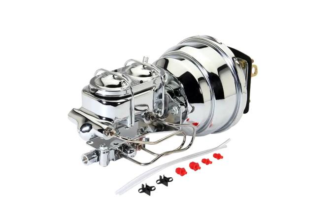 Classic Performance Complete Power Brake Booster Kit for 61-64 All Lincoln, 8" Dual 6163BB24-8DC