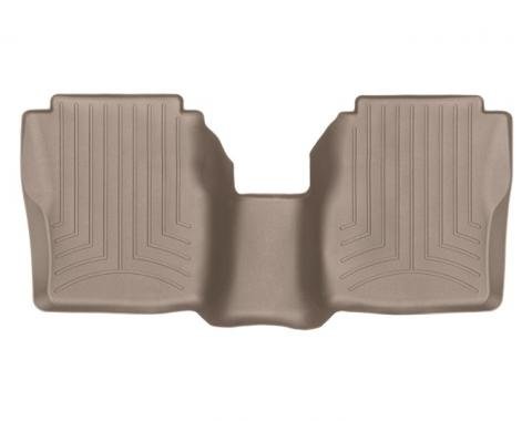 Weathertech 4510342, Floor Liner, DigitalFit (R), Molded Fit, Raised Channels With A Lower Reservoir, Tan, High-Density Tri-Extruded Material, 1 Piece