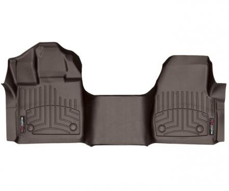 Weathertech 476981, Floor Liner, DigitalFit (R), Molded Fit, Raised Channels With A Lower Reservoir, Cocoa, High-Density Tri-Extruded Material, 1 Piece Over the Hump