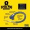 Taylor Cable Universal 8mm Spiro-Pro Motorcycle Spark Plug Wire Set, 90&deg; Spark Plug Boot Angle, Black 10051