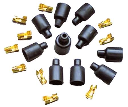 Taylor Cable 180&deg; Distributor & Coil Boot/Terminal Kit (Socket Style) 46059