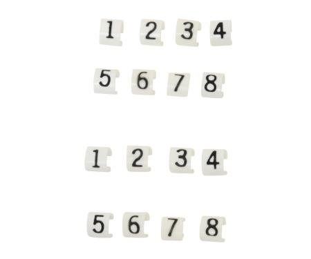 Taylor Cable Clip-On Markers for 7-10.4mm Spark Plug Wires 41060