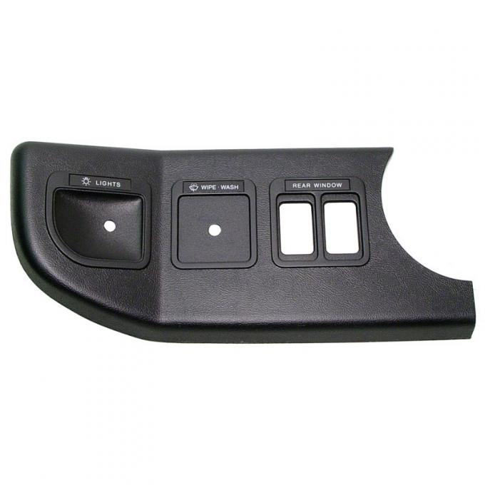 Dennis Carpenter Instrument Cluster Finish Panel - 1987-91 Ford Bronco E7TZ-98044D71-B