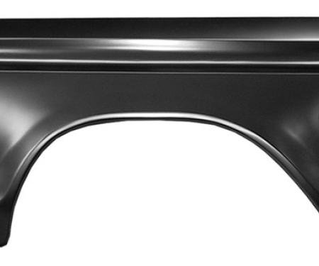 Redline Restomotive® Fd. P/U 73-79/Bronco 78-79 Ext. Wheel Arch - LH, w/Round Hl LG-10-031-6
