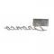 Dennis Carpenter Fender Emblem - Chrome w/Red - "Bronco Sport" - 1967-77 Ford Bronco C7TZ-16098-A