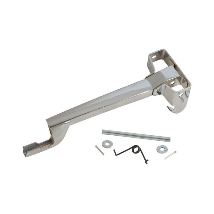 Dennis Carpenter Hood Latch Handle - Chrome - 1948-50 Ford Truck 7C-16824