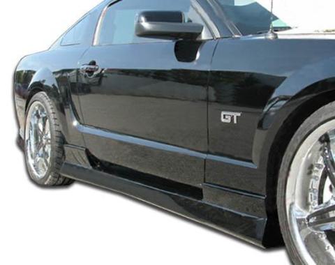 Extreme Dimensions 2005-2014 Ford Mustang Duraflex Stallion Side Skirts 104297