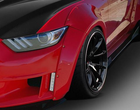 Extreme Dimensions 2015-2017 Ford Mustang Duraflex Grid Fender Flare 112566