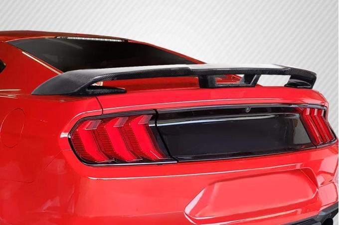 Extreme Dimensions 2015-2023 Ford Mustang Carbon Creations Performance PP1 Look Carbon Fiber Rear Wing 115380