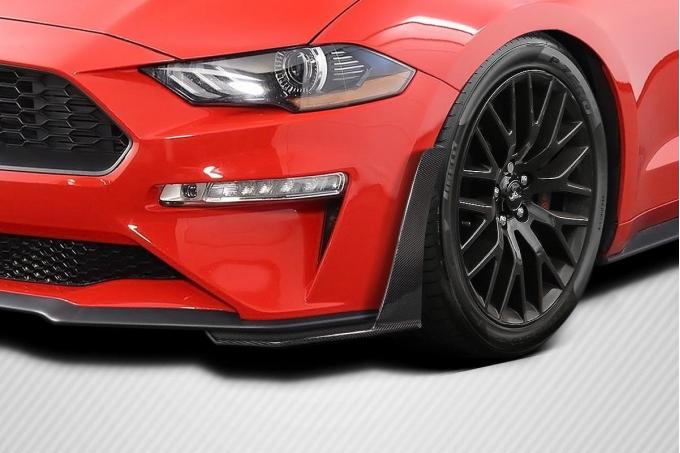 Extreme Dimensions 2018-2023 Ford Mustang Carbon Creations Z1 Carbon Fiber Front Lip 116733