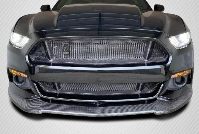 Extreme Dimensions 2015-2017 Ford Mustang Carbon Creations CVX Carbon Fiber Front Lip 113091