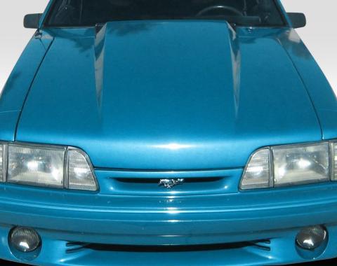 Extreme Dimensions 1987-1993 Ford Mustang Duraflex Cowl Hood 114653