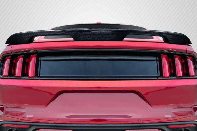 Extreme Dimensions 2015-2023 Ford Mustang Carbon Creations GT500 Look Carbon Fiber Rear Wing 116352