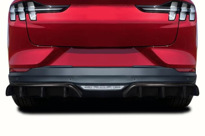 Extreme Dimensions 2021-2025 Ford Mustang Carbon Creations Mystic Carbon Fiber Rear Lip 118625