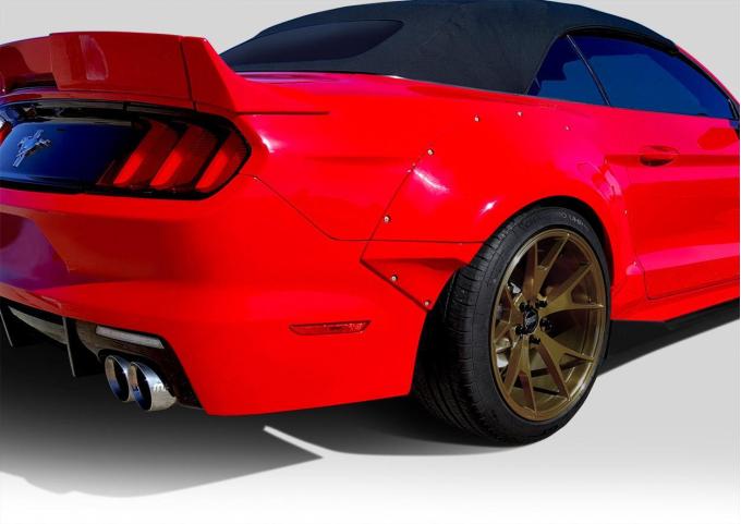Extreme Dimensions 2015-2023 Ford Mustang Duraflex Grid Fender Flare 112567