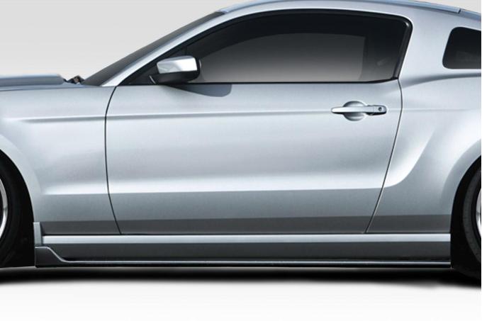 Extreme Dimensions 2005-2014 Ford Mustang Duraflex GT350 Look Side Skirts 115035