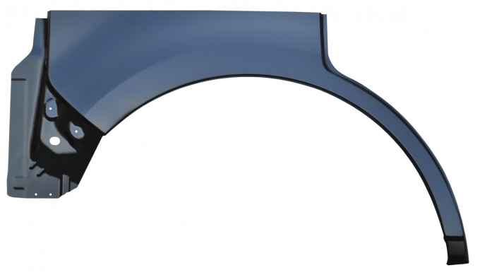 Key Parts '07-'14 Rear Wheel Arch, Passenger's Side 1946-148