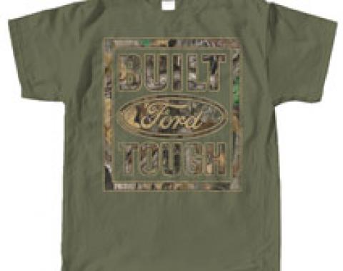 Built Ford Tough, Green & Camo Shirt