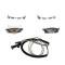 AMD Hood Scoop Complete Bezel and Lamp Assemblies w/ Wiring Harness, Pair, 67 Fairlane GT E-67PDLFULLSET