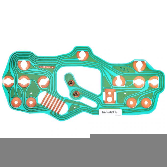 Printed Circuit, Ford Truck With Warning Lights,  1976-1978