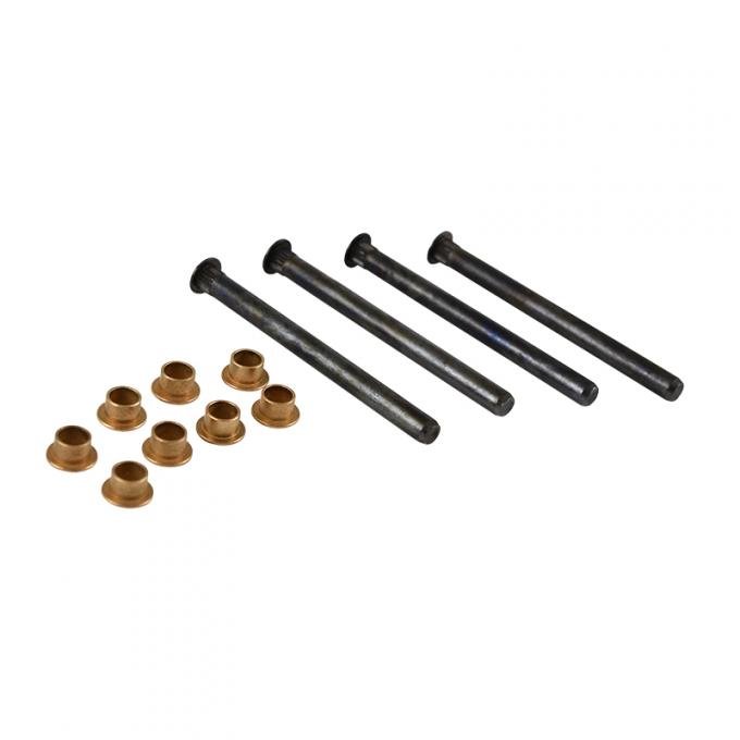 Redline Restomotive® 1960-1972 Ford Car & Truck 12 Piece Door Hinge Pin and Bushing Kit