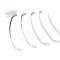 AMD Grille Molding Set, 5 pcs with hardware, 48-50 F1 F2 Ford Pickup Truck (without crank hole) X155-4548-1S