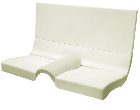TMI Molded Seat Foam Rear Factory Replacement  1964.5-1970 Ford Mustang,  43-72715