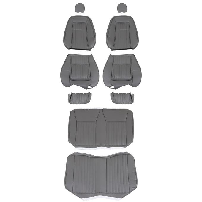 TMI Front & Rear Factory Replacement Upholstery, OE Pattern 43-74629